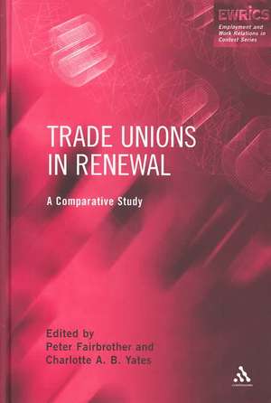 Trade Unions in Renewal: A Comparative Study de Peter Fairbrother