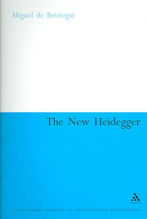 The New Heidegger de Professor Miguel de Beistegui