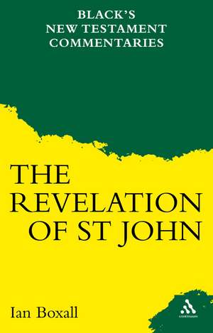 A Commentary on the Revelation of St John de Ian Boxall