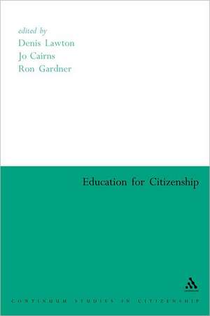 Education for Citizenship de Professor Denis Lawton