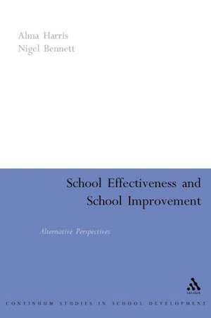 School Effectiveness, School Improvement de David Reynolds