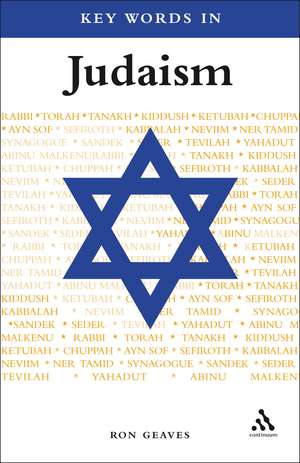 Key Words in Judaism de Professor Ron Geaves