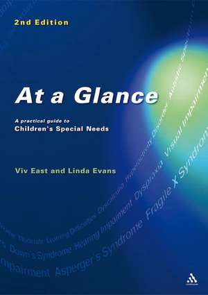 At a Glance 2nd Edition: A Practical Guide to Children's Special Needs de Viv East