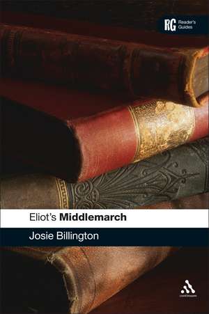 Eliot's Middlemarch de Dr Josie Billington