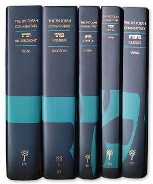 The JPS Torah Commentary Series, 5-volume set de Jewish Publication Society, Inc.