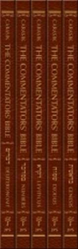 The Commentators' Bible, 5-volume set: The Rubin JPS Miqra'ot Gedolot de Michael Carasik