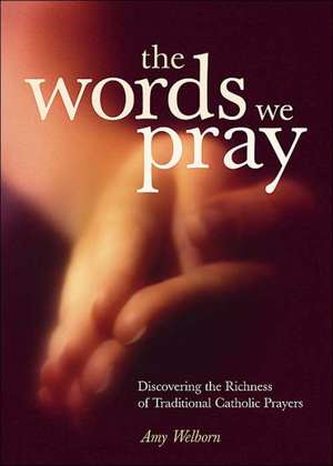 The Words We Pray: Discovering the Richness of Traditional Catholic Prayers de Amy Welborn