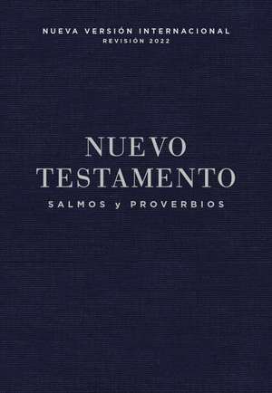 NVI, Nuevo Testamento de bolsillo, con Salmos y Proverbios, Tapa Rústica, Azul añil de Vida