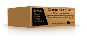 NBLA, Evangelio de Juan, 'El plan de la vida', Tapa rustica, Caja de 200 de Lockman Foundation Lockman Foundation