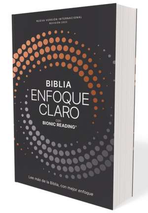 NVI, Biblia enfoque claro, Revision 2022, Tapa rustica de Biblica Biblica