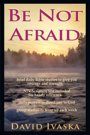 The Be Not Afraid: A Disciple's Guide to Loving God and Others de David Ivaska