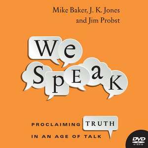 We Speak DVD de Baker