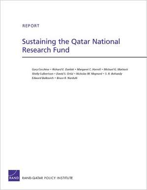 Sustaining the Qatar National Research Fund de Gary Cecchine