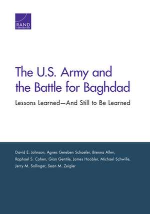 US ARMY AND THE BATTLE FOR BAGPB de Brenna Allen