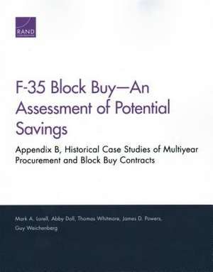 F35 BLOCK BUYAN ASSESSMENT OF de Guy Weichenberg