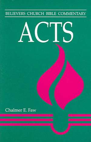 Acts de Chalmer Ernest Faw