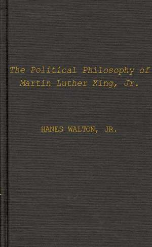 Political Philosophy of Martin Luther King, Jr. de Nasir Al-Din