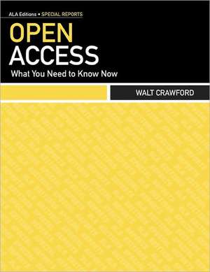 Open Access de Walt Crawford