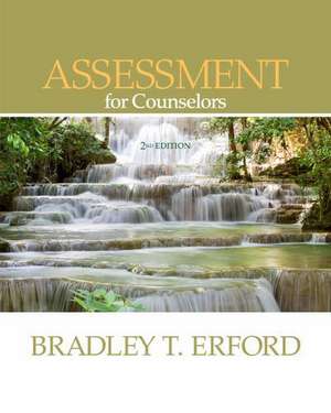 Assessment for Counselors de Bradley Erford