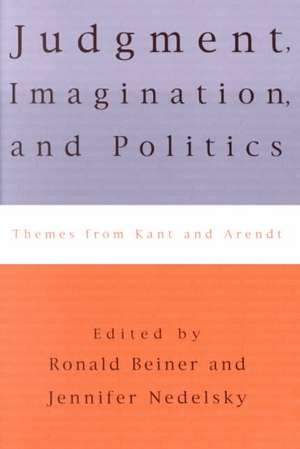 Judgment, Imagination, and Politics