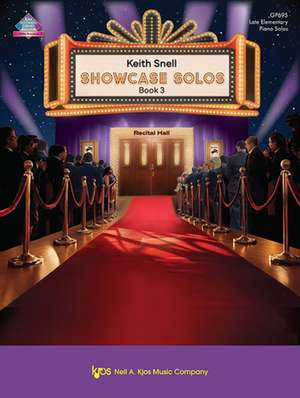 Showcase Solos Book Three de Keith Snell
