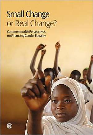 Small Change or Real Change?: Commonwealth Perspectives on Financing Gender Equality de Commonwealth Secretariat