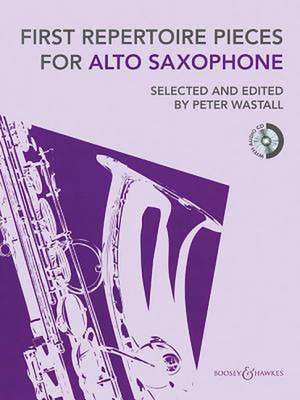 First Repertoire Pieces for Alto Saxophone [With CD (Audio)] de Hal Leonard Corp