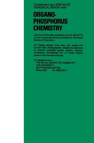 Organophosphorus Chemistry: Volume 13 de Royal Society of Chemistry