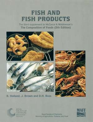 Fish and Fish Products: Supplement to the Composition of Foods de Crown Copyright