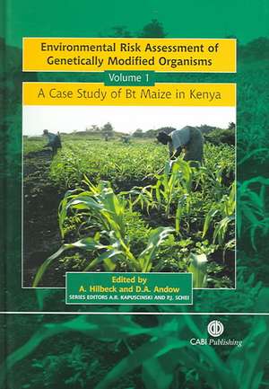 Environmental Risk Assessment of Genetically Mod – A Case Study of Bt Maize in Kenya de Angelika Hilbeck