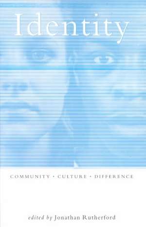 Identity: Community, Culture and Difference de Jonathan Rutherford