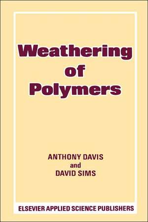 Weathering of Polymers de A. Davis