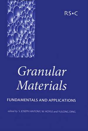 Granular Materials: Fundamentals and Applications de W. Hoyle