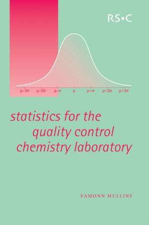 Statistics for the Quality Control Chemistry Laboratory de Eamonn Mullins