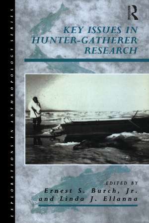 Key Issues in Hunter-Gatherer Research de Linda J. Ellanna