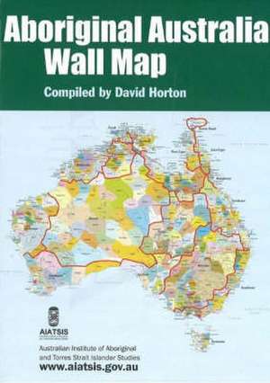 Aboriginal Australia Wall Map de David Horton