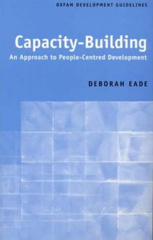 Capacity-Building de Deborah Eade