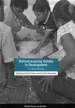 Mainstreaming Gender in Development: A Critical Review de Fenella Porter