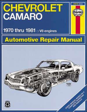 Chevrolet Camaro (70 – 81) de Haynes