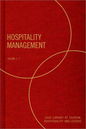 Hospitality Management de Tom Baum