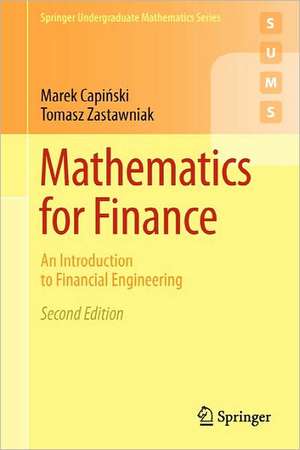 Mathematics for Finance: An Introduction to Financial Engineering de Marek Capiński