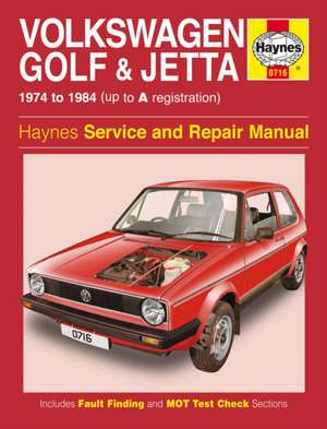 VW Golf & Jetta Mk 1 Petrol 1.1 & 1.3 (74 – 84) – 1974–84 de Haynes