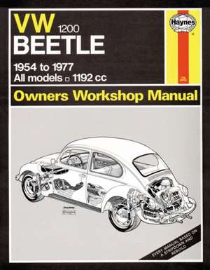 VW Beetle 1200 (54 – 77) Haynes Repair Manual de Haynes