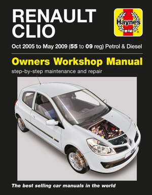 Renault Clio Petrol & Diesel 05–09 de Haynes