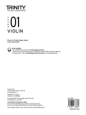 College London, T: Trinity College London Violin Exam Pieces