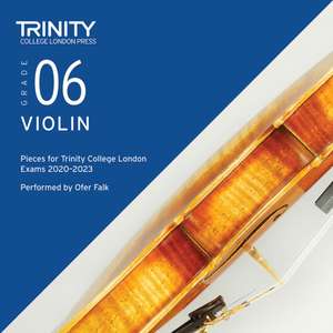 Violin 2020-2023. Grade 6 CD de Trinity College London