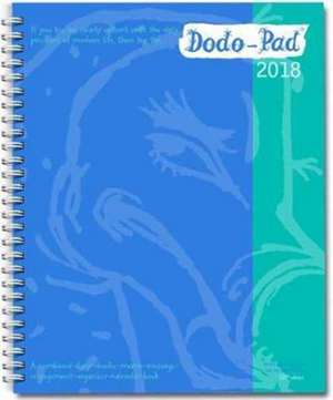 Dodo Pad Desk Diary 2018 - Calendar Year Week to View Diary