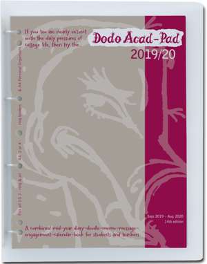 Dodo Acad-Pad A4 Diary 2019-2020 Mid Year / Academic Year, W