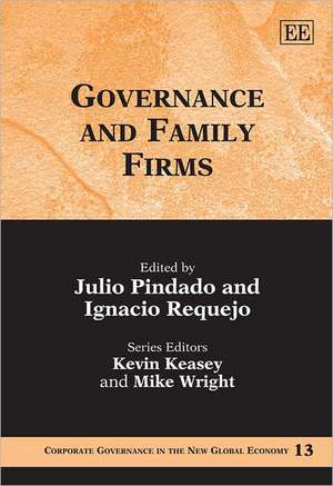 Governance and Family Firms de Julio Pindado