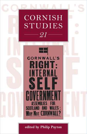 Cornish Studies 21 de Philip Payton